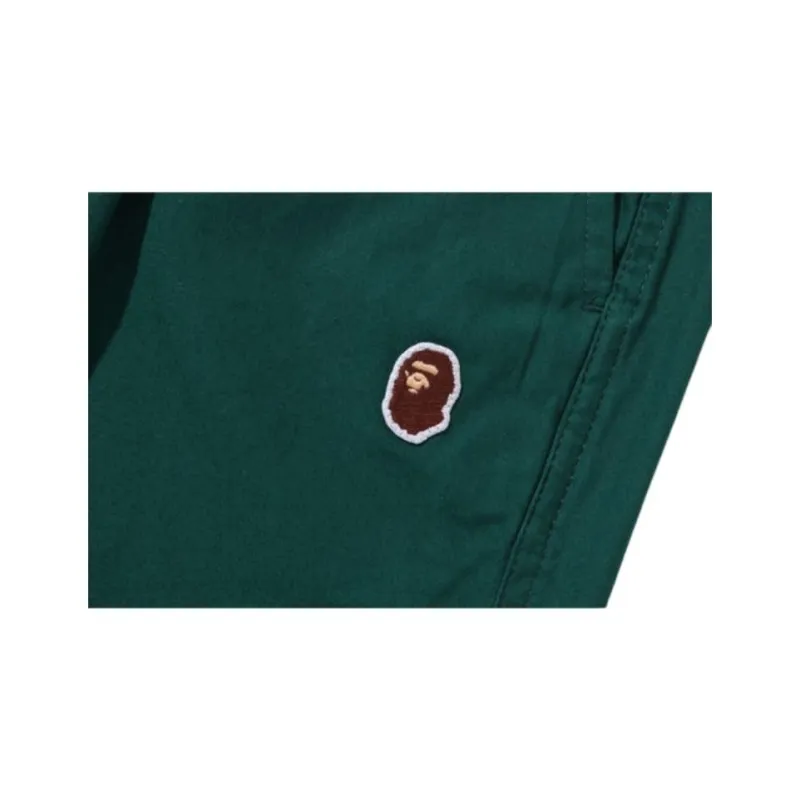A BATHING APE One Point Twill Relaxed Fit Shorts-6