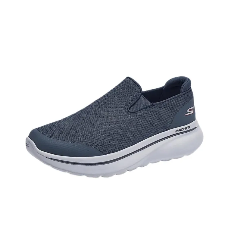 Skechers Low Top Casual Shoes Men's Marine Blue-1