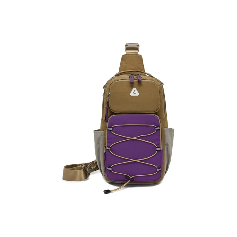 Ceion Keust Oxford Sling Bag Unisex Multicolor-12