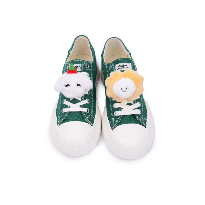 VOBA Cushioning Coverage Balance Support Abrasion Resistant Lightweight Slip Resistant Low Top Canvas Shoes Unisex-48