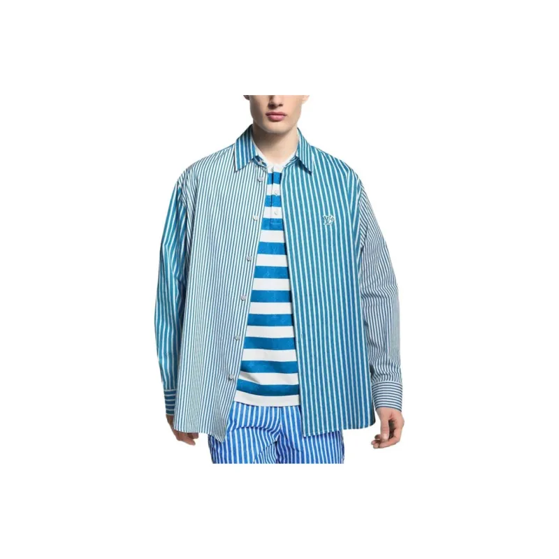 LOUIS VUITTON SS25 Shirt Men's Blue-0