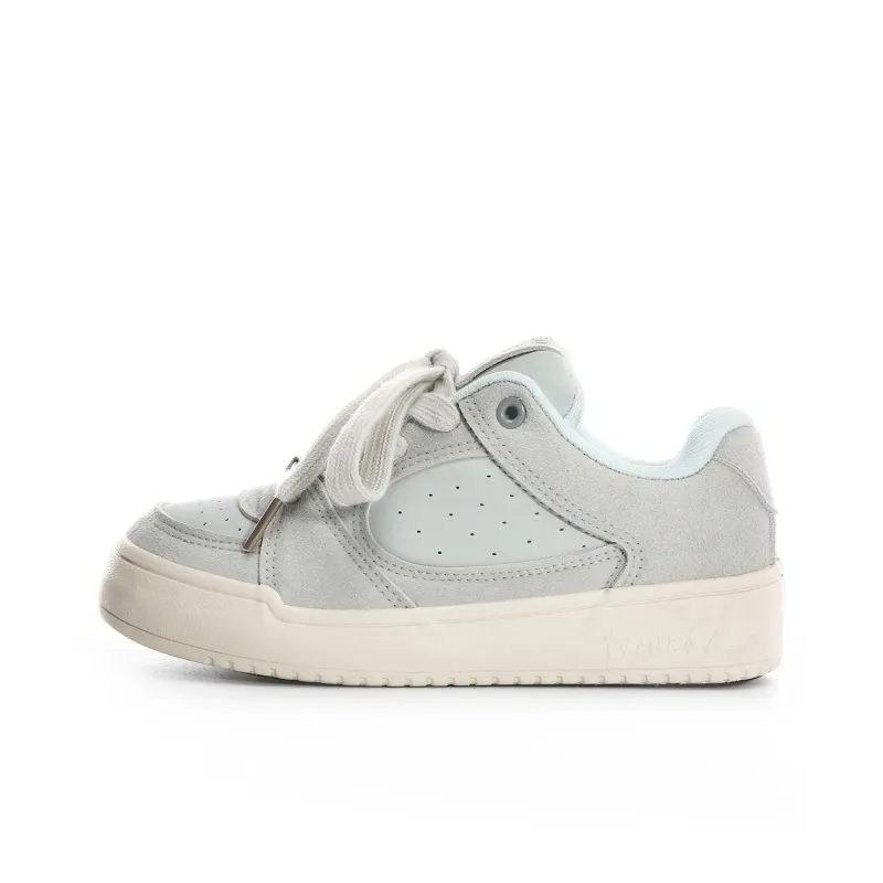 PIYOPIYO Low Top Skateboard Shoes Women's Beige-3