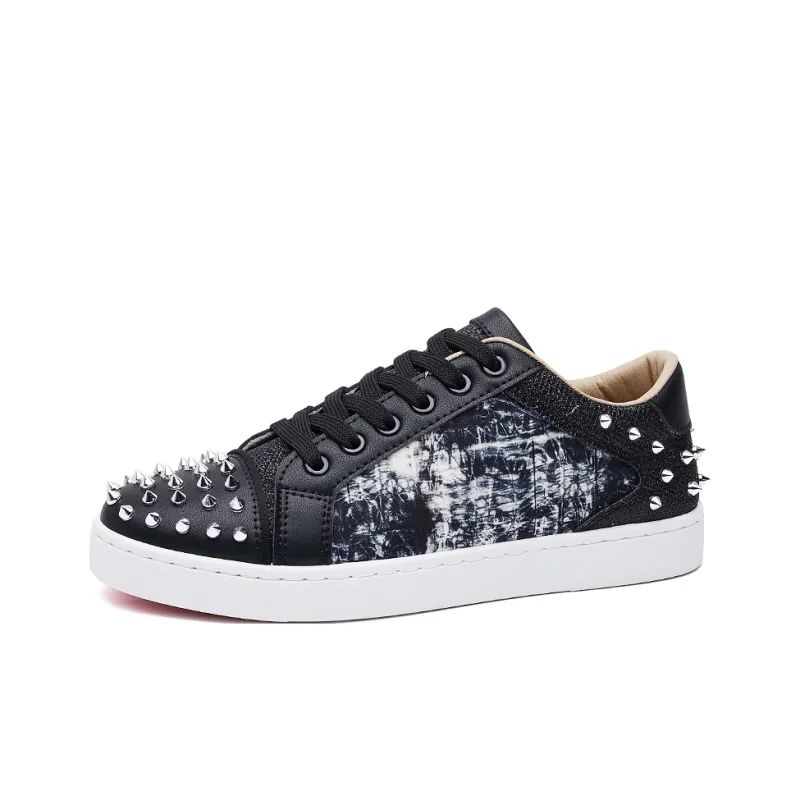 VANSSI Low Top Skateboard Shoes Men's-2