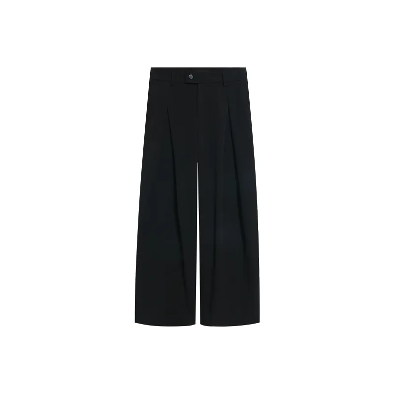 VINMUK Suit Trousers Unisex Black-0