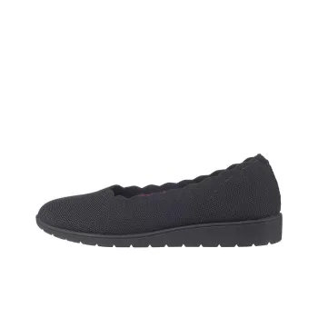 Skechers CLEO FLEX WEDGE Low Top Casual Shoes Women's Black
