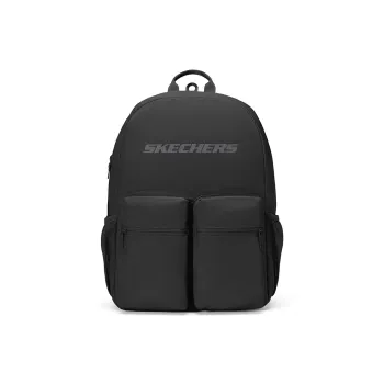 Skechers Fabric Backpack Unisex Carbon Black