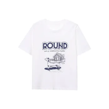CHARM PICK T Shirts Women's White