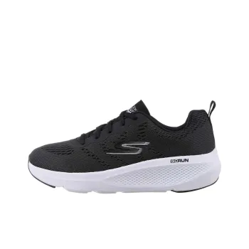 Skechers GO RUN Elevate Low Top Running Shoes Women's Black White