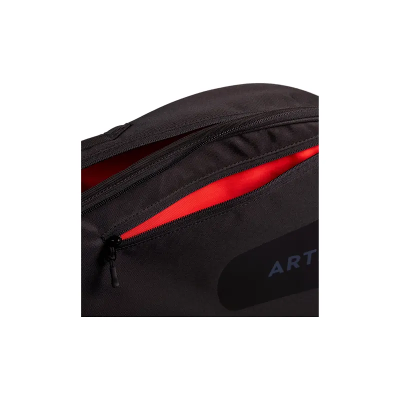 DECATHLON Polyester Tennis Bag Travel Storage Bag Men's Black-5