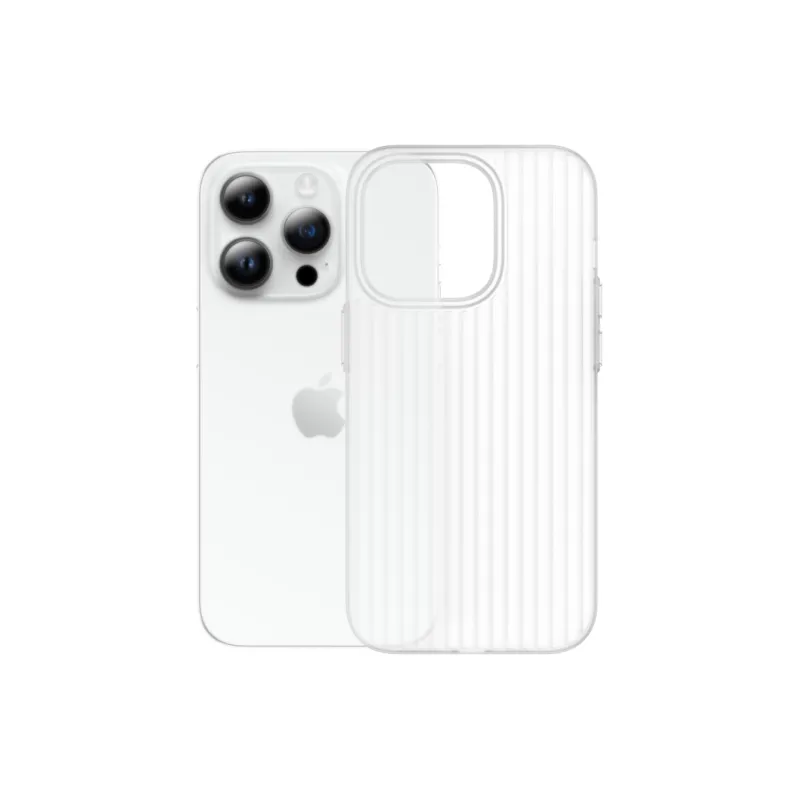 HUINIAN Matte Material Ultra Thin Semi Transparent Phone Cases Compatibility With Apple 15 Pro Minimalist-0