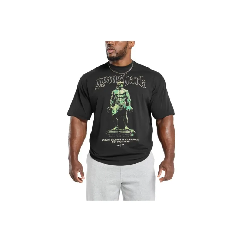 GYMSHARK x Movember Tour T Shirt Men's Black-0