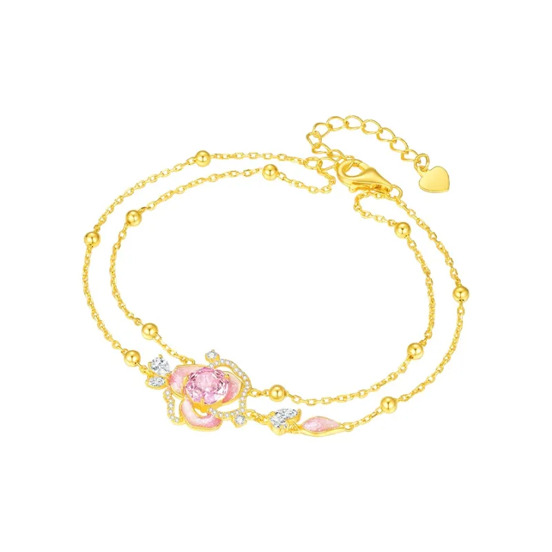 CHOW TAI SENG S925 Silver Bracelets Women's-1