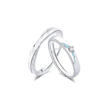 KUMET Sterling Silver Rings Unisex