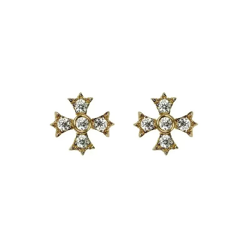 BLESSED BULLET Alloy Stud Earrings Women's-5