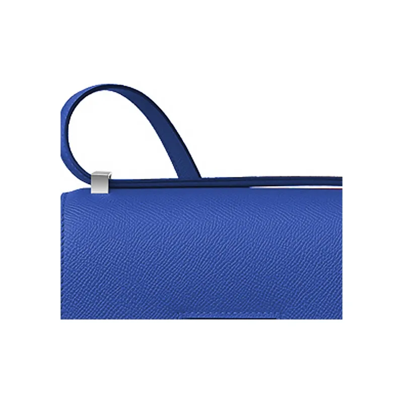 HERMES Mosaique Epsom Leather Shoulder Bag, Crossbody Bag Women's Dark Blue-2