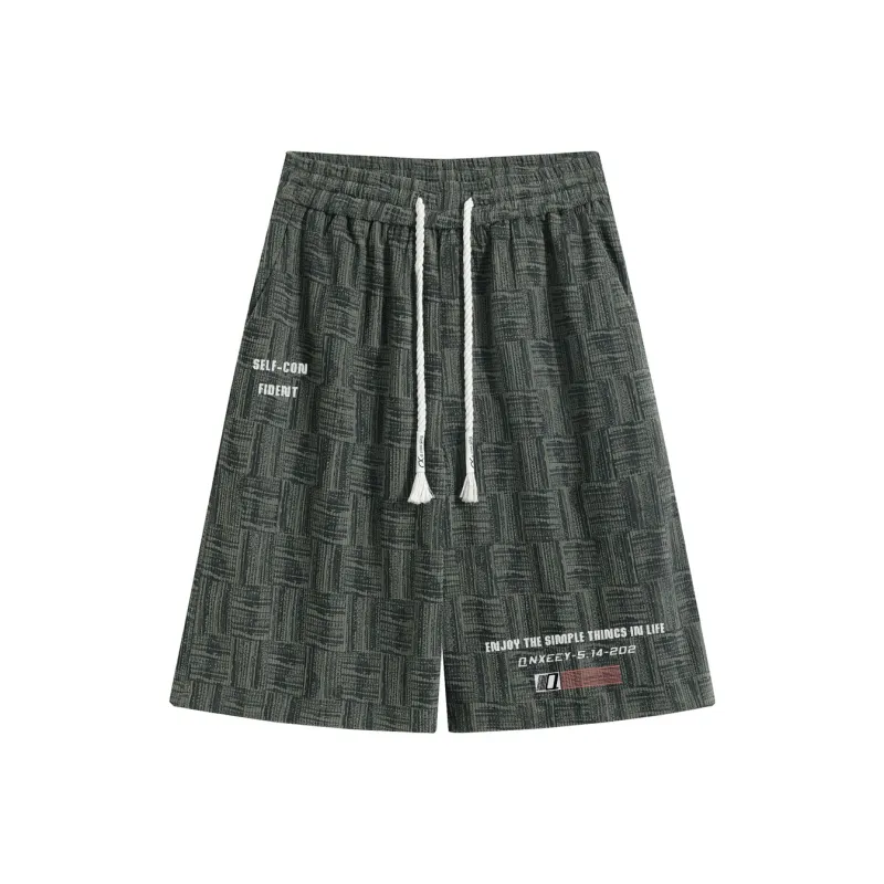 Qnxeey Casual Shorts Unisex-0