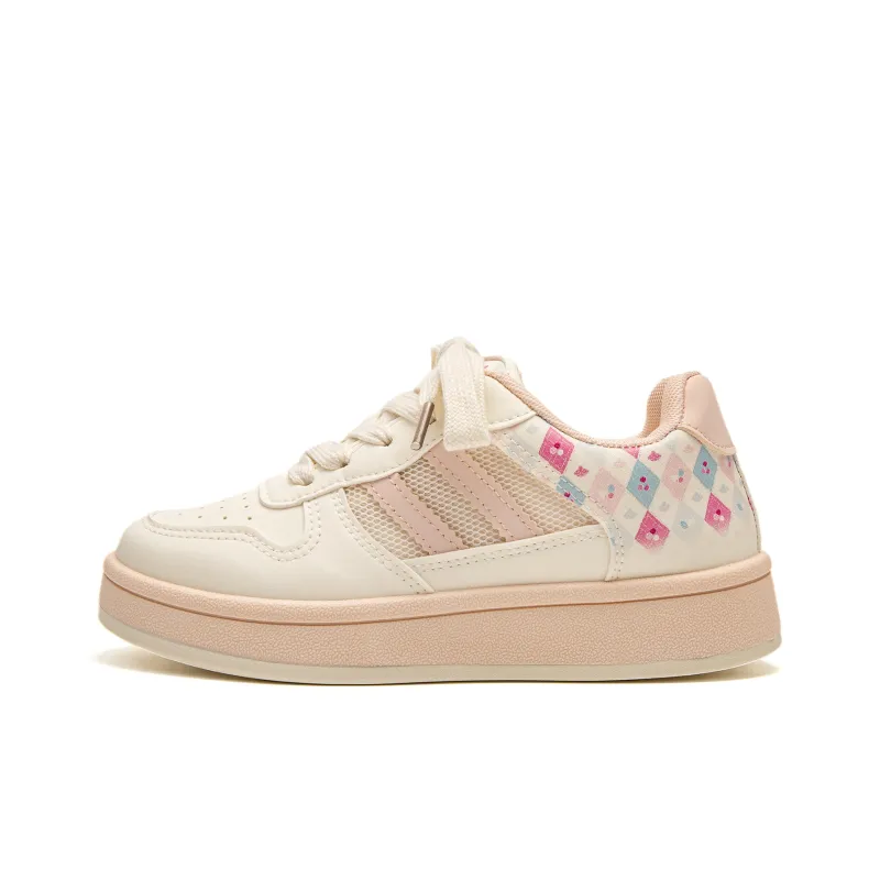 Far Waves Anti Slip Wear Resistant Low Top Skateboard Shoes Women's-0