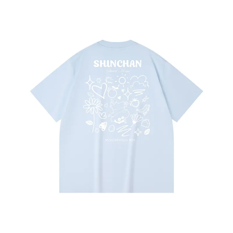 Crayon Shinchan T Shirts Unisex-11