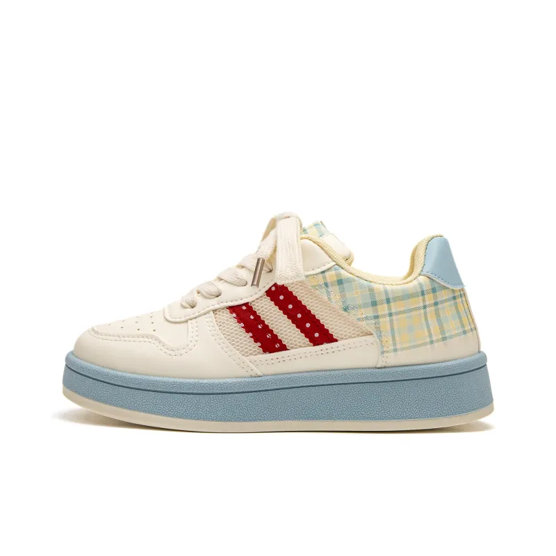 Far Waves Anti Slip Wear Resistant Low Top Skateboard Shoes Women's-5