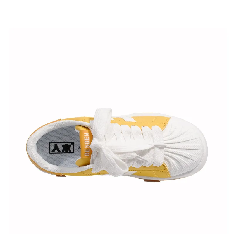 RENBEN Wear resistant And Lightweight Low Top Skateboard Shoes Women's-9
