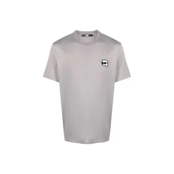KARL LAGERFELD Ikonik 2.0 Logo-patch T-shirt