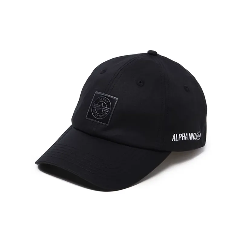 Alpha Industries Cotton Baseball Caps Men's Black-0