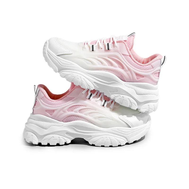 Gai Renpu Slip Resistant, Abrasion Resistant, Breathable Low Top Chunky Sneakers Women's-6