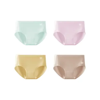 MIIOW Underpants Women's 4 Pack Mixed Color