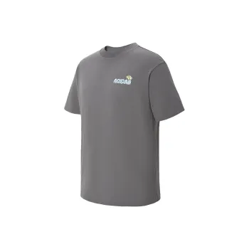 Adidas T Shirts Unisex Gray