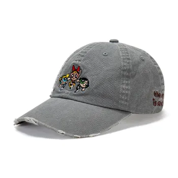 STARTER Cotton Baseball Caps Unisex Gray