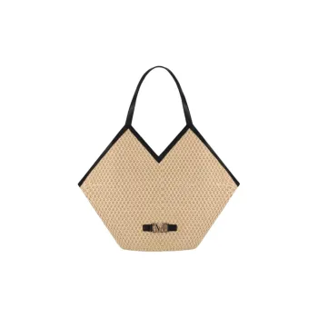 MaxMara Polyethylene Handbag Women's Beige