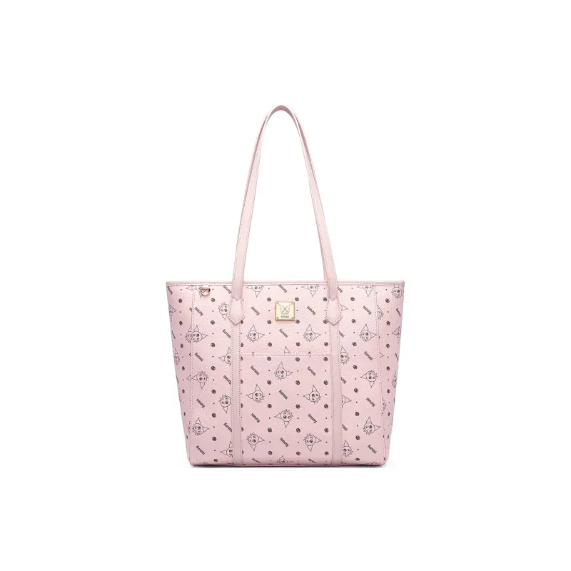 MESUCA Sanrio Collaboration PVC Shoulder Bag Tote Regular Women's Pink-0