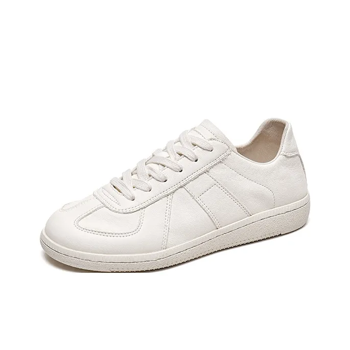 Lee Cooper Anti Slip Wear Resistant Low Top Skateboard Shoes Women's Beige-1
