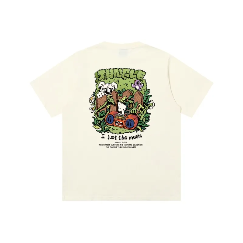 JUNGLE TIGER T Shirts Unisex-5