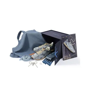 Yongpu x Mizuno LG 60S Low Top Casual Shoes Unisex Denim Blue