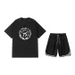 2-Pack (Black Top+Black Shorts)