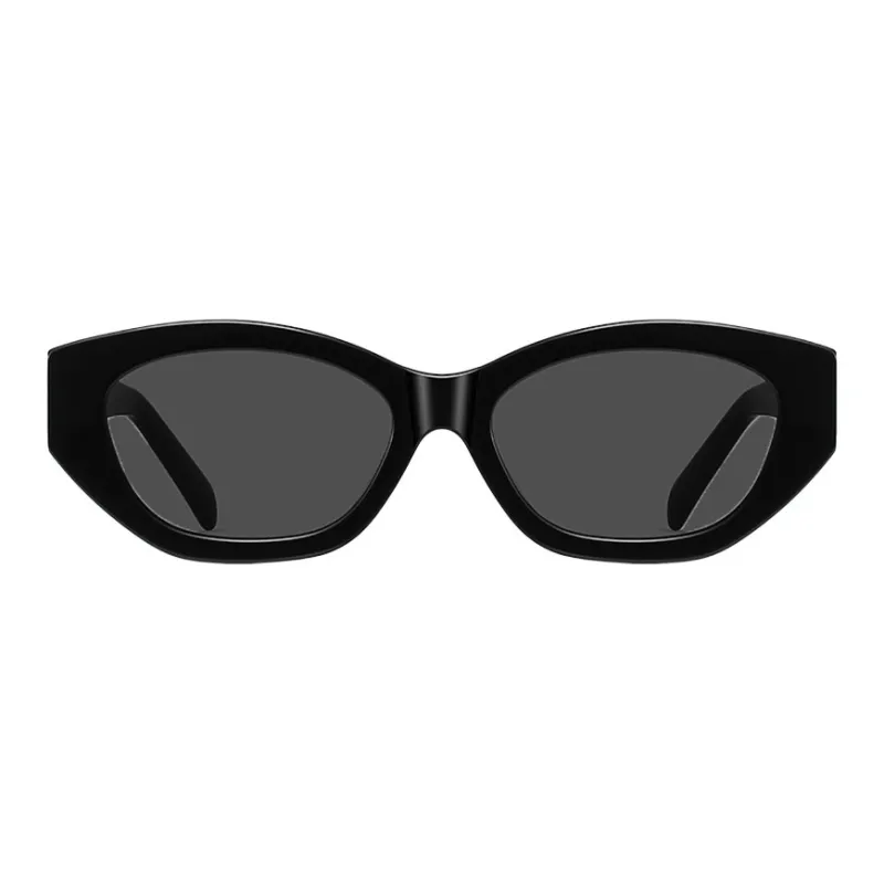 CAPONI Plate Frame Cat Eye Sunglasses Unisex-1