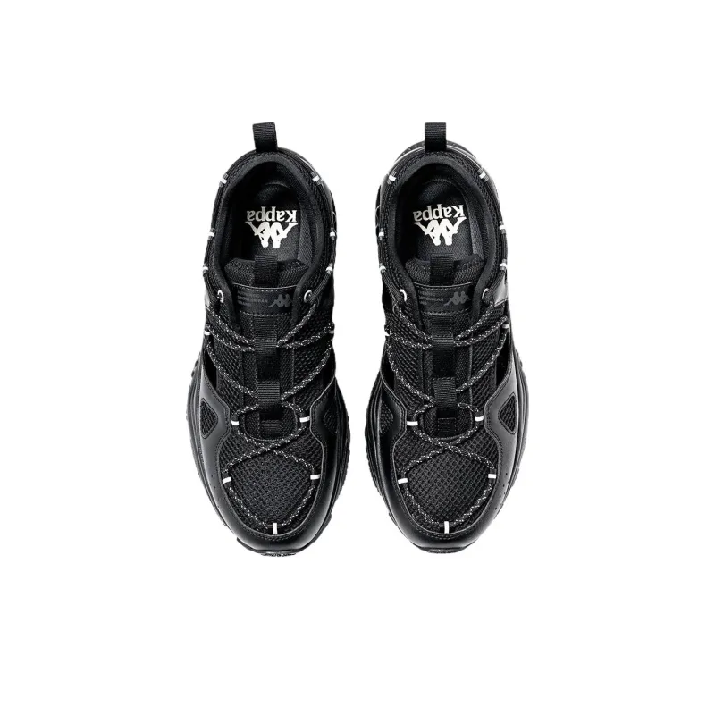 Kappa Slip Resistant Breathable Grip Support River Trekking Shoes Unisex Black-3