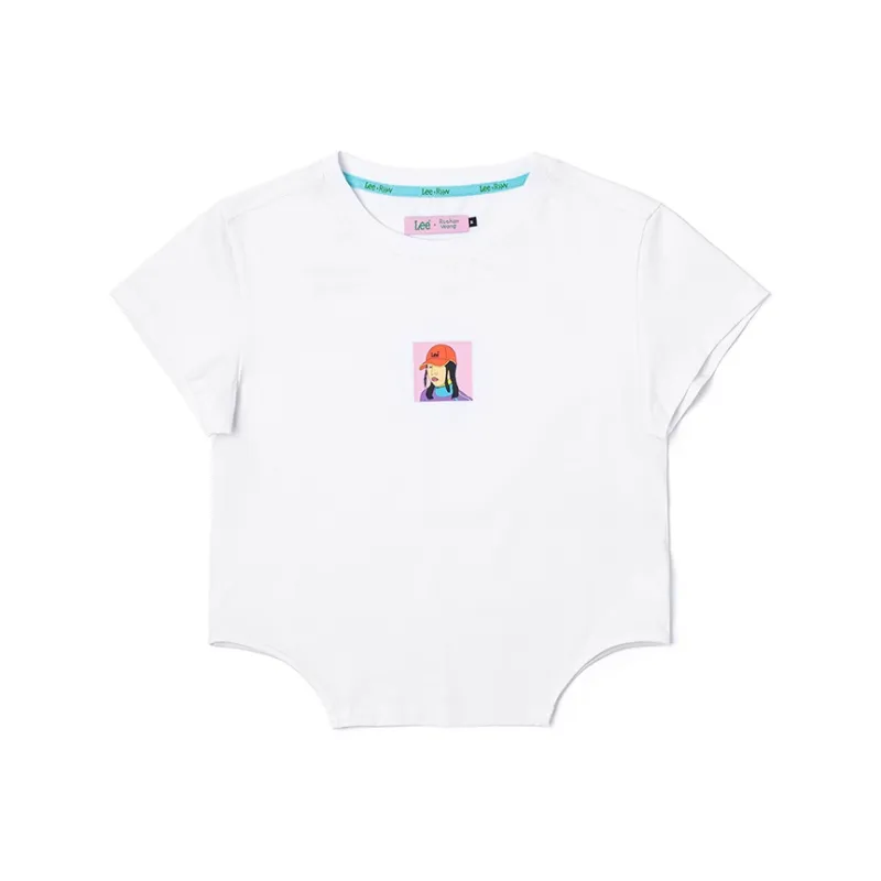 Lee T Shirts Women's White-0