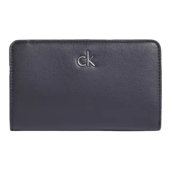 CALVIN KLEIN Leather Wallet Women's Black