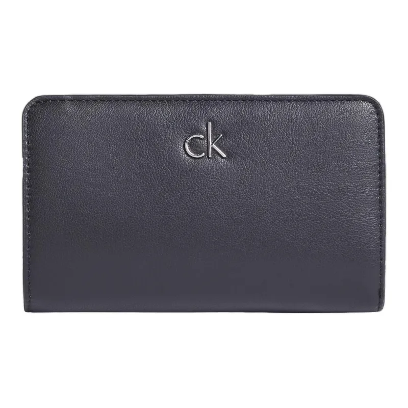 CALVIN KLEIN Leather Wallet Women's Black-0