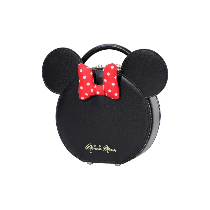 MESUCA Disney Collection Synthetic Leather One Shoulder Handbag, Crossbody Bag Women's Black-7