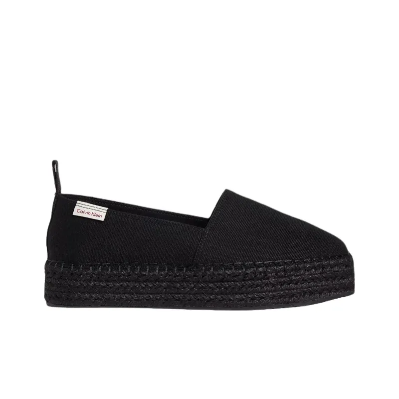 CKJ CALVIN KLEIN JEANS Espadrilles Women's Black-1
