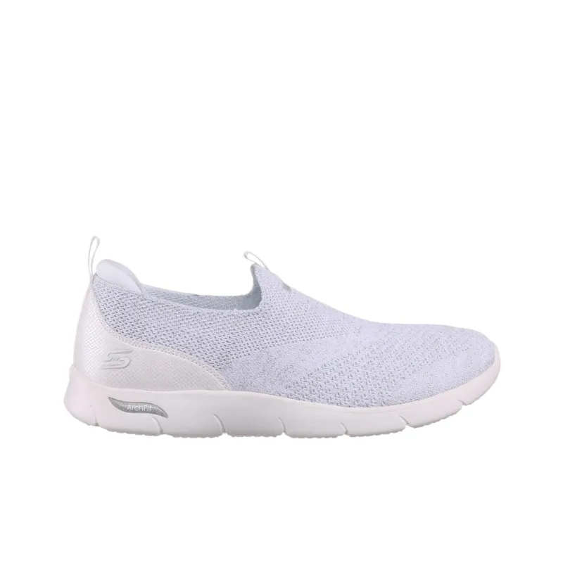 Skechers ARCH FIT REFINE Low Top Casual Shoes Women's Light Purple-1