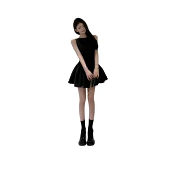 GOSO Sleeveless Dresses Women's Black