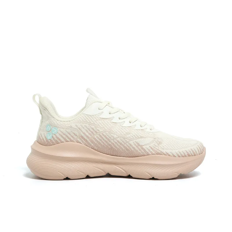 FOREVER 21 Height Increasing Physical Fitness Test & Exam Sprint And Long Distance Running Shoes Women's White Pink-1