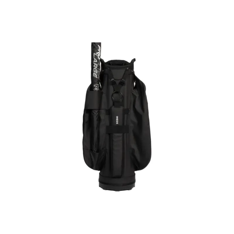 DECATHLON Polyester Golf Trolley Bag Shoulder Bag Men's Black-1