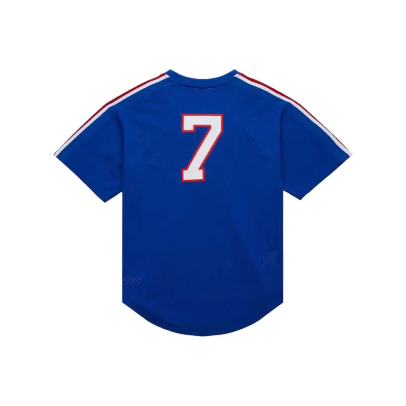 Mitchell Ness Mlb Dark 'Rangers 1993 Ivan Rodriguez' Jersey-1