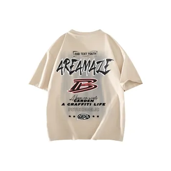 SOIE T-Shirts Unisex Light Beige Apricot