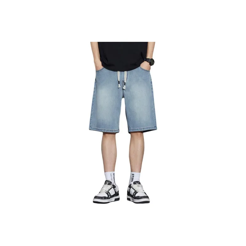 WilliamPOLO Denim Shorts Unisex-5